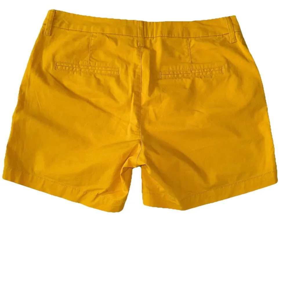 Old Navy Women's Everyday Shorts, Size 6 Yellow Pocket Summer Lightweight